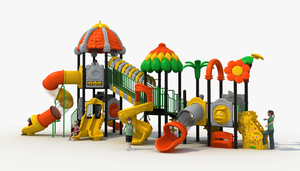 Eibele Terrain de jeu extérieur coloré personnalisé à <span class=keywords><strong>prix</strong></span> réduit Jouets pour enfants Playhouse Terrain de jeu extérieur Équipement pour garderie - Product Image 5