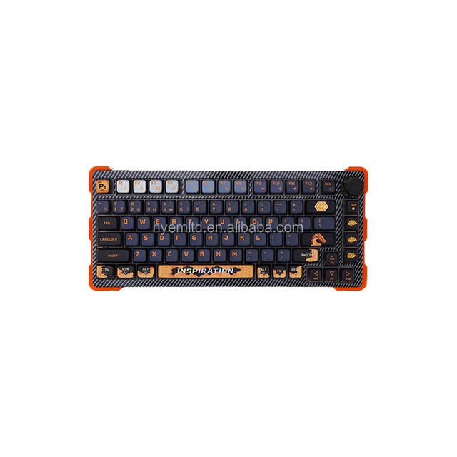 Triple-Mode Silent Mechanical RGB Backlit Full Size Hot-Swap USB Type-C Anti-Ghosting Gaming Keyboard with Kailh Axis New Status