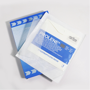 Wholesale Price Non-absorbable <strong>Hernia</strong> Sterile PP <strong>Mesh</strong> 6x11cm 7.6x15cm 15x15cm 30x30cm PP Polypropylene <strong>Mesh</strong> for <strong>Hernia</strong> Care - Product Image 1