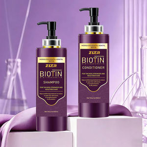 Champú y Acondicionador con Biotina y Queratina de 850 ml, Cuidado del Cabello, Acondicionador Nutritivo e Hidratante, Champú Anticaspa con Biotina - Product Image 1