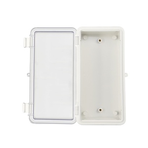 AK-01-66 200*100*70mm Outdoor Ip66 <b>Waterproof</b> Plastic Abs Enclosures Hinged <b>Electric</b> Junction <b>Box</b> With Transparent Cover - Product Image 1