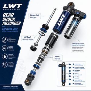 Sistema <span class=keywords><strong>de</strong></span> Suspensión Automática LWT, Amortiguador Trasero para Automóviles Toyota, Nissan, Honda, Hyundai, Kia, Mazda, Suzuki, Isuzu, Subaru, <span class=keywords><strong>Chevrolet</strong></span> - Product Image 3