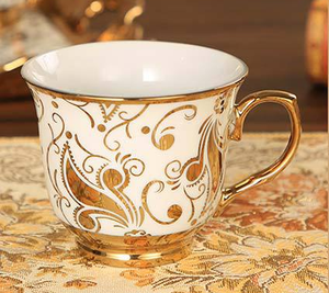 Service à thé et café en céramique et verre pour l'heure du thé, avec infuseur pour fleurs et fruits bouillis - Product Image 5