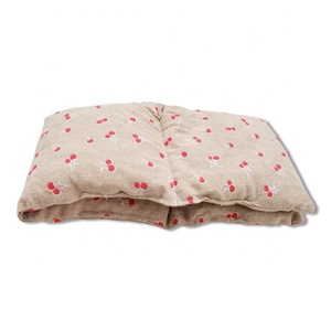 Coussinets thermiques rectangulaires pour micro-ondes, pièces, en tissu <span class=keywords><strong>de</strong></span> lin, pierres <span class=keywords><strong>de</strong></span> <span class=keywords><strong>cerise</strong></span>, vente en gros, usine - Product Image 5