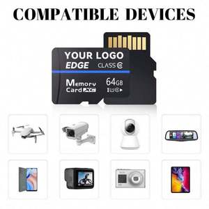 <span class=keywords><strong>Carte</strong></span> SD haute vitesse 4 Go, 8 Go, 16 Go, 32 Go, 64 Go, classe 10, U1, pour caméra embarquée, appareil photo, téléphone, GPS, lecteur MP3, <span class=keywords><strong>carte</strong></span> mémoire TF, fournie par l'usine - Product Image 2