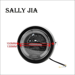 5.75 "pour Harley 883xl1200 phare modifié <span class=keywords><strong>Longjia</strong></span> V Ka 250 Benta 400 boîte rétro phare LED - Product Image 4