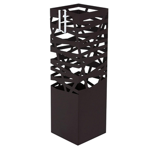 <span class=keywords><strong>Portaombrelli</strong></span> Quadrato Economico Personalizzato in Ferro <span class=keywords><strong>Nero</strong></span> da Arredo - Product Image 1