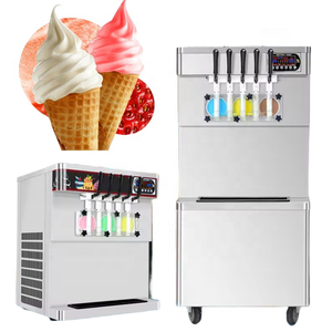 Nouveau design Machines à crème glacée molle 5 saveurs Machine de fabrication de crème glacée <span class=keywords><strong>Ninja</strong></span> Machine à crème glacée Machine à friandises congelées - Product Image 1
