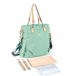 Bolso <span class=keywords><strong>bandolera</strong></span> impermeable de nailon <span class=keywords><strong>para</strong></span> mamá, bolso de moda de gran capacidad <span class=keywords><strong>para</strong></span> madre y bebé - Product Image 3