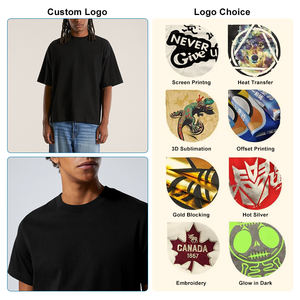 Camiseta de Hombre de Lujo con Efecto Desgastado, 100% Algodón, Estampada, de Alta Calidad, con Logotipo Vintage Personalizado, Lavada al Ácido, Talla Grande - Product Image 2