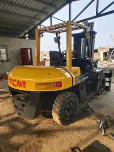 Best Price Conquer Outdoor <b>Material</b> <b>Handling</b> Used TCM 7-Ton Diesel Forklift Built for Durability Rough Terrain Large Tonnage - Product Image 2