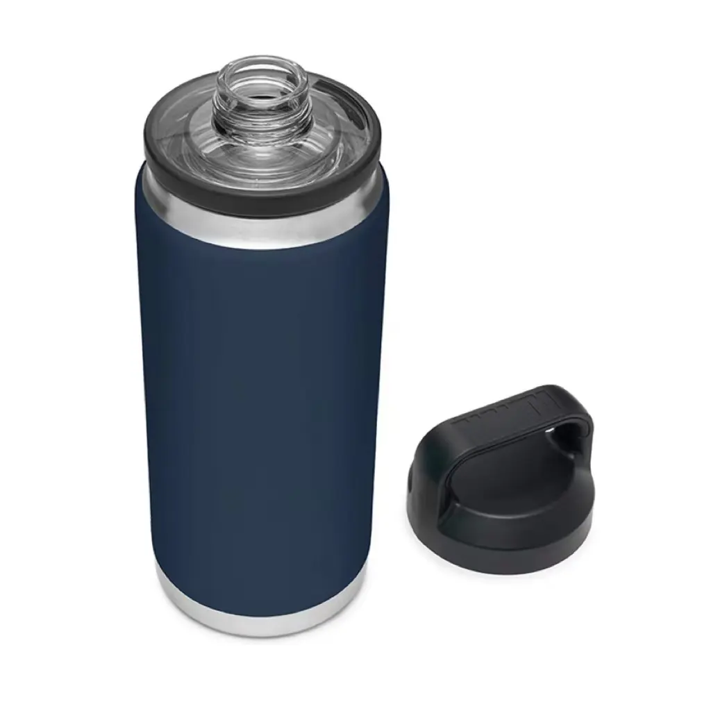 18 oz, 26 oz, 36 oz RAMBLRE in acciaio inox Yetys Thermos con isolamento sottovuoto palestra sport bottiglia di acqua potabile con tappo Chug