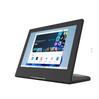 Tablette Android Commerciale Interactif Intelligente 10,1 pouces Tactile POE NFC en Forme de L pour Menu Numérique et Retours de Clientèle (PC de Bureau)