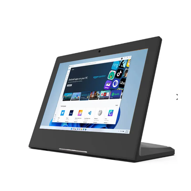 Smart Interactive 10.1" Touch POE NFC L-Shaped Android Tablet Commercial Digital Menu POS Feedback Desktop Tablets PC