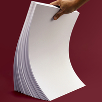 Papel cartulina blanco al por mayor de 120gsm a 300gsm A4 A3, cartón grueso y liso para hacer tarjetas, dibujo, manualidades y escuela