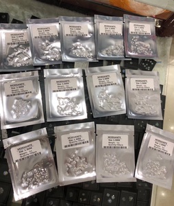 Holycome Gmestones sciolti prezzo di fabbrica passato <span class=keywords><strong>Tester</strong></span> di diamanti Moissanite 0.7-2.9mm DEF/VVS chiarezza taglio rotondo mischia Moissanite - Product Image 6