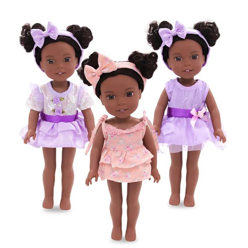 Fashion 14 Inch Doll Clothes Cute Doll Dress for children to play house Doll Change clothes Supplies