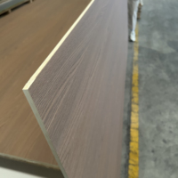 Panel de Chapa de Madera de PVC Premium, Impermeable, Ligero y Fácil de Instalar
