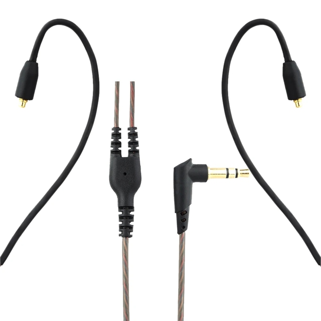 3.5mm Wired Headphone Audio Cable Replacement Earphones MMCX Connector Application for SE215 SE315 SE425 SE535 Earphone
