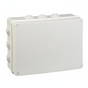 Cavi a muro con scatola stagna grigia 380x300x120 per dispositivi elettronici e custodie per strumenti - Product Image 1