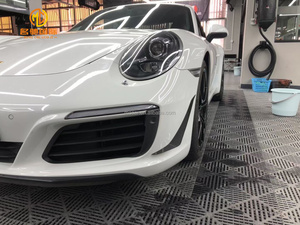 Paneles decorativos en ambos lados del parachoques para Porsche 911 <span class=keywords><strong>GT3</strong></span> <span class=keywords><strong>991</strong></span>, parachoques, alas de pato - Product Image 6