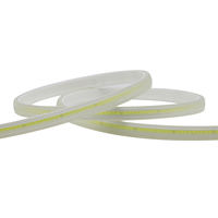 Lampu Strip LED Putih Dingin 12V Lebar Papan 5mm SMD 3528 IP66 Tahan Air untuk Luar Ruangan