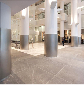 Revêtement intérieur de colonne en acier inoxydable de haute qualité Couverture de colonne en aluminium sur mesure pour les murs rideaux de décoration de centre commercial - Product Image 6