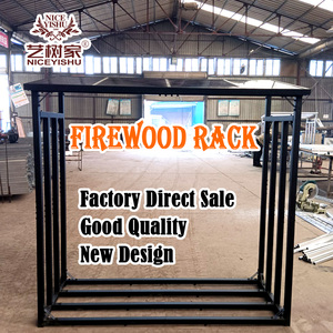 Metallo <span class=keywords><strong>fai</strong></span> <span class=keywords><strong>da</strong></span> <span class=keywords><strong>te</strong></span> acciaio impermeabile legna <span class=keywords><strong>da</strong></span> ardere Rack Firwood Log supporto per il legno per il legno per il camino set & accessori - Product Image 2