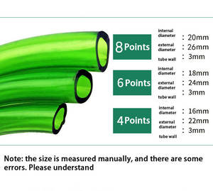 3 4 6 8MM 튜브 호스 물 돌 공급 덕트 배기 흡입 콘센트 흐름 Pvc 씰 산소 펌프 수족관 공기 파이프 - Product Image 6