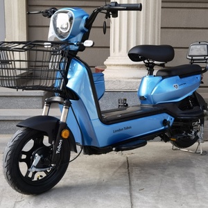 Bicicleta Eléctrica Urbana Económica al por Mayor, Scooter Eléctrico de 48V 12AH con Motor de 350W de Potencia y Larga Duración para Adultos - Product Image 6