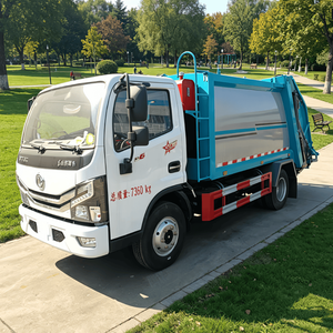 China Dongfeng 12-Cubic-Meter Compression Garbage Truck Compactor Garbage Trucks - Product Image 5