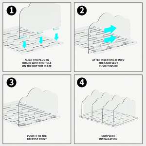 Organisateur de sac réglable en acrylique personnalisé organisateur de stockage de sac à main de placard organisateur de stockage de sac à main de placard - Product Image 3