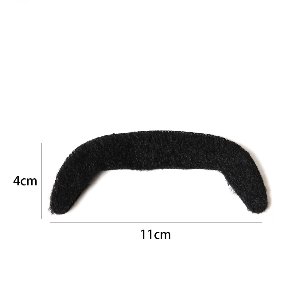 Grande barbe noire simple