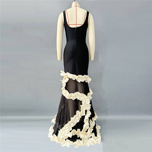 Abito da Sera Lungo Elegante di Alta Qualità <span class=keywords><strong>per</strong></span> Donna, Stile Bodycon, <span class=keywords><strong>per</strong></span> Feste e Celebrità, Collezione 2025 - Product Image 5