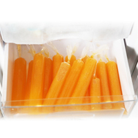 Vente en gros de petit emballage de crème glacée glacé en plastique transparent personnalisé sac de crème glacée à l'eau glacée transparente