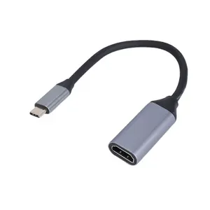 USB-C到HDMI 1080P转换器适配器电缆USB 3.1类型C到HDMI适配器电缆公到母