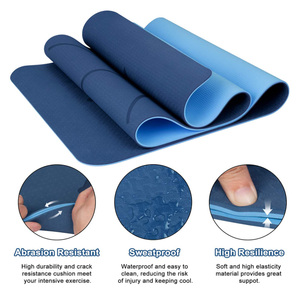 6Mm Chất Lượng Cao <span class=keywords><strong>TPE</strong></span> Tập Thể Dục <span class=keywords><strong>Mat</strong></span> Hai Lớp Chống Trượt <span class=keywords><strong>TPE</strong></span> <span class=keywords><strong>Yoga</strong></span> <span class=keywords><strong>Mat</strong></span> Với Biểu Tượng Tùy Chỉnh - Product Image 3