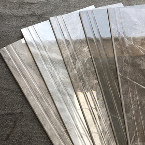 Cao cấp màu vàng/vàng Sứ tĩnh mạch cầu thang gạch dày 12mm chống mài mòn hiện đại phòng gạch biệt thự song công tòa nhà đá - Product Image 1