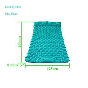 Para <span class=keywords><strong>Amazon</strong></span> al aire libre doble EVA colchoneta inflable para dormir tela compuesta de TPU a prueba de humedad para verano Camping Picnics logotipo personalizado - Product Image 4