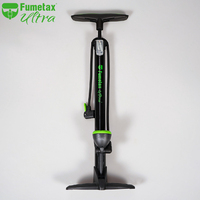 Pompe à air manuelle pour pneus de vélo Fumetax 38*480mm haute pression 160 PSI OEM avec manomètre, style universel