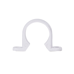 <span class=keywords><strong>3</strong></span>/4 ''Stijve Pvc-Buisband Met Twee Gaten Voor Het Bevestigen Van De Buis Zadel Grijze Zware Leidingfittingen Vermeld - Product Image 2