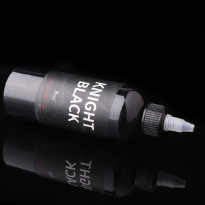 Tinta de Tatuaje Profesional Negra, Pigmento de 30 ml, Color Permanente para Arte Corporal, Equipo de Tatuaje y Suministros de Estudio - Product Image 5