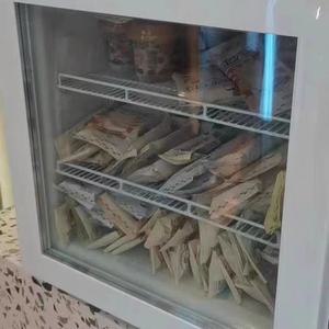 55Lガラスドアアイスクリームカウンタートップディスプレイミニフリーザー - Product Image 5