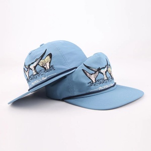 OEM Wholesale Custom Embroidery Logo Sporty Waterproof Fruit Unisex Polyester/Cotton <b>Snap</b> Back <b>Caps</b> Flat Bill Unstructured Rope - Product Image 4