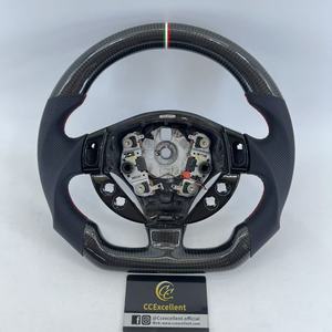 พวงมาลัยคาร์บอนไฟเบอร์ ccexcellent <span class=keywords><strong>ส</strong></span>ำหรับ Maserati GT Gran Turismo Sport Quattroporte M145 M139 2003-2012 - Product Image 1