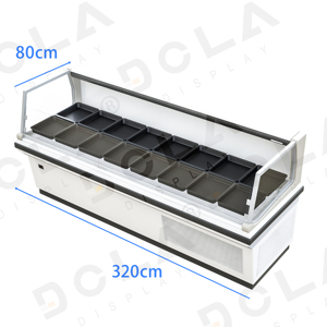 Siêu thị PP ABS khay nhựa cho thịt tươi hiển thị đen Deli thịt sản xuất Tủ đông khay sinh thái thân thiện với khay thịt tủ lạnh - Product Image 3