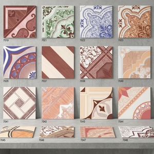 Vistaar Brand Premium Ordinary Inkjet Printed Design <b>Matt</b> Rectified Ceramic <b>Floor</b> Tiles 5mm Outdoor Hall 12x12 300x300mm - Product Image 1