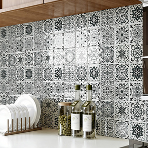 Carreaux muraux marocains faits main tendance à forte adhérence pour supermarchés et projets DIY – Autocollants muraux - Product Image 5