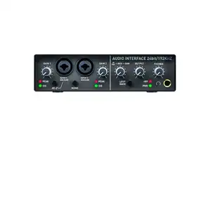 Factory Pro USB Sound Card Audio Interface Live Recording for Living Podcasting High quality