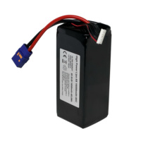 HYH Power OEM ODM Lipo Tegangan Tinggi LiHV 8S 30.8V 16000mAh 60C untuk Drone FPV/Fiber-optik 10 13 15 inci